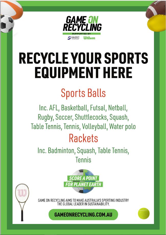 Recycle Sports Equipment